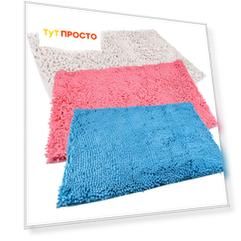 Коврик для ванной 50*80см Европа шэгги xne-1802