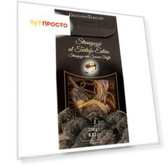 Макароны Giuliano Tartufi 250г странгоцци с черным трюфелем