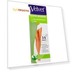 Крем депилятор-экспресс Velvet 100мл для чувствительной кожи