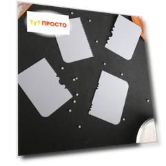 Набор шпателей кондитерских 4шт Доляна 10,8*7,6см 2675698
