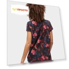 футболка  Tom Tailor / жен / 50 % Хлопок, 50 % Модал / S