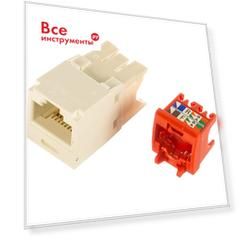 Модуль Mini-Com RJ45 TX5e, UTP Т568A/B Enhanced