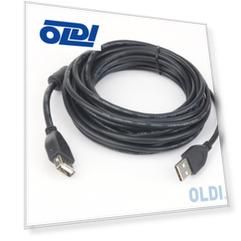 Кабель USB 2.0 AM-AF 4.5м с экраном и ферритовыми кольцами