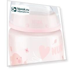 Бутылочка для кормления Nuk First Choice Baby Rose Зайчик 0+ 150мл