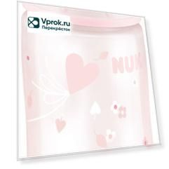 Бутылочка для кормления Nuk First Choice Baby Rose Зайчик 0+ 300мл