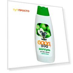 Шампунь для собак  и щенков Good Dog  250мл яблоко fg02109
