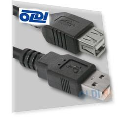 Кабель удлинитель Defender  USB02-06 USB2.0,AM-AF 1.8м, PolyBag