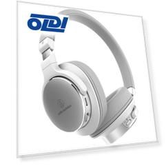 Наушники Audio-Technica ATH-SR5BT WH White/Gray Беспроводные / Накладные без микрофона / 5 - 40 000 Гц / 103 дБ / Одностороннее / BlueTooth / microUSB / miniJack 3.5 мм