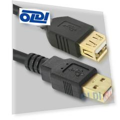 Кабель удлинитель Defender  USB 2.0 AM/AF 1.8m, С ферритовыми кольцами, позол конт