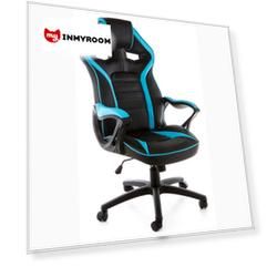 Компьютерное кресло Monza черно-синего цвета