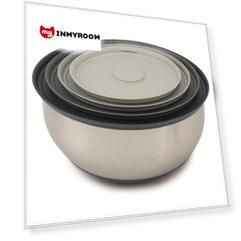 Набор Nest Prep цвета металлик с крышками