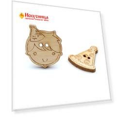 BBL022-MX-V Набор пуговиц 'Мальчик', упак./2 шт., Magic Buttons