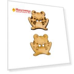 LW830-V45 Набор пуговиц 'Лягушка', упак./2 шт., Magic Buttons