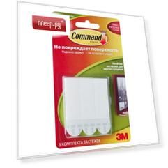 Застежки для картин Command 17201-3PK