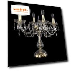 1402L/4/141-39/G Настольная лампа Bohemia Ivele Crystal