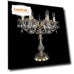 1402L/6/141-47/G Настольная лампа Bohemia Ivele Crystal