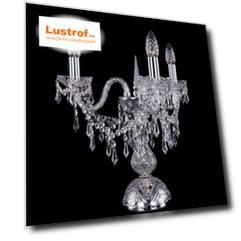 1403L/3/141-39/Ni Настольная лампа Bohemia Ivele Crystal