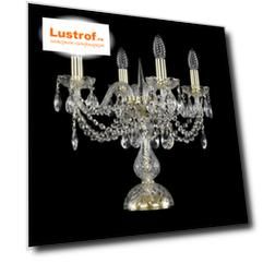 1406L/4/141-39/G Настольная лампа Bohemia Ivele Crystal