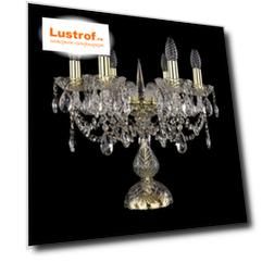 1406L/6/141-39/G Настольная лампа Bohemia Ivele Crystal