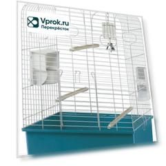 Клетка для птиц Ferplast Gala белая 50*30*75.7см