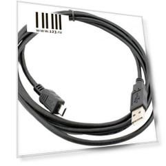Кабель microUSB 1м VCOM Telecom VUS6945-1M круглый черный