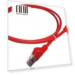 Кабель Патч-корд Lanmaster LAN-PC45/U5E-5.0-RD вилка RJ-45-вилка RJ-45 кат.5е 5м красный LSZH (уп.:1шт)