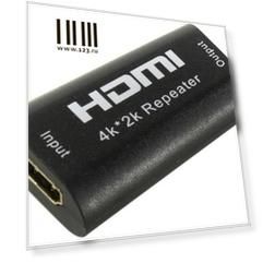 Переходник HDMI VCOM Telecom DD478 черный