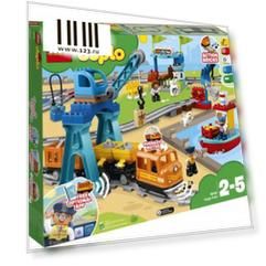 Конструктор LEGO Duplo: Грузовой поезд 105 элементов 10875