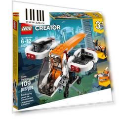 Конструктор LEGO Creator: Дрон-разведчик 109 элементов 31071