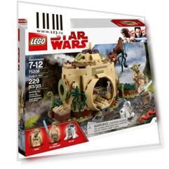 Конструктор LEGO Star Wars: Хижина Йоды 229 элементов