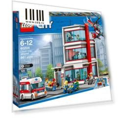 Конструктор LEGO City: Городская больница 861 элемент