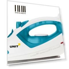 Утюг UNIT USI-191 1400Вт голубой