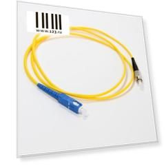 Патч-корд Vcom FC-SC UPS волоконно-оптический шнур одномодовый Simplex 1м VSU102-1M