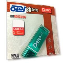 Флеш Диск Dato 16Gb DB8002U3 DB8002U3G-16G USB3.0 зеленый