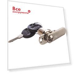 Мебельный замок ELEMENT E201 белый цинк 116890