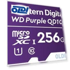 Флеш карта microSDXC 256Gb Class10 WD WDD256G1P0C Purple w/o adapter