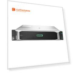 Сервер HPE ProLiant DL180 Gen10 1x3204 1x16Gb S100i 1G 2P 1x500W 8LFF (P19562-B21)