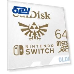 Флеш карта microSD 64GB SanDisk microSDXC Class 10 UHS-I A1 C10 V30 U3 for Nintendo Switch 100MB/s
