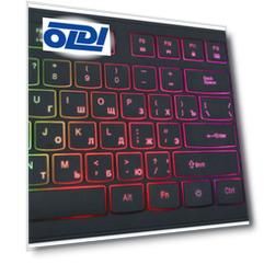 Клавиатура проводная Oklick 440ML USB черный KW-1820B