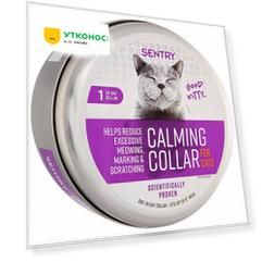 Ошейник Sentry Calming Collar успокаивающий с феромонами для кошек 38 см