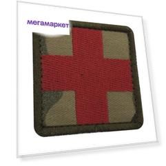 Патч "Медицинский крест", multicam, 5 x 5 см