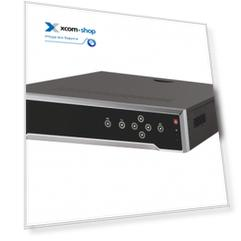 Видеорегистратор HIKVISION DS-8632NI-K8 32-x канальный, Видеовход: 32 канала; аудиовход: двустороннее аудио канал RCA; видеовыход: VGA до 1080Р, VGA д