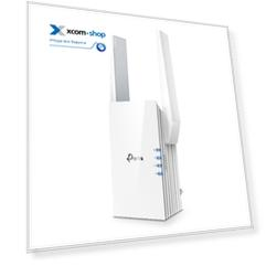Усилитель WiFi TP-LINK RE505X до 1201 Мбит/с на 5 ГГц (2×2 MIMO) и до 300 Мбит/с на 2,4 ГГц (2×2 MIMO), поддержка 802.11ax/Wi-Fi 6, 2 внешние антенны