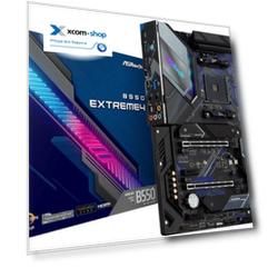 Материнская плата ATX ASRock B550 EXTREME4 (AM4, AMD B550, 4*DDR4(3200), 6*SATA 6G RAID, 2*M.2, 4*PCIE, 7.1CH, 2.5Glan, 5*USB 3.2/2*USB Type-C, HDMI)