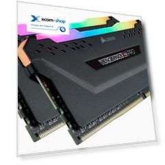 Модуль памяти DDR4 16GB (2*8GB) Corsair CMW16GX4M2A2666C16 VENGEANCE RGB PRO PC4-21300 2666MHz CL16 288-pin 1.2V XMP Радиатор RTL