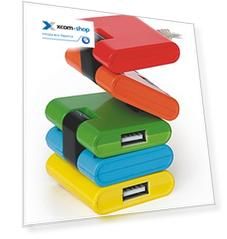 Разветвитель USB 2.0 Konoos UK-06