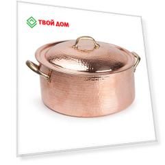 Кастрюля из меди Smc с крышкой 24 см/ 5 л Кастрюля из меди Smc с крышкой 24 см/ 5 л