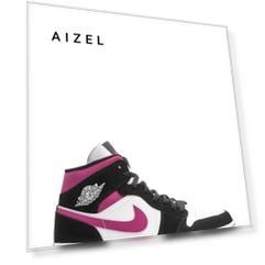 Кроссовки Nike Air Jordan 1 Mid Magenta (W)