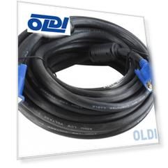 Кабель монитор-SVGA card (15M-15M) 10м 2 фильтра Aopen/Qust  ACG341AD-10M