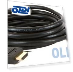 Кабель HDMI 1м 5bites APC-014-010 круглый черный